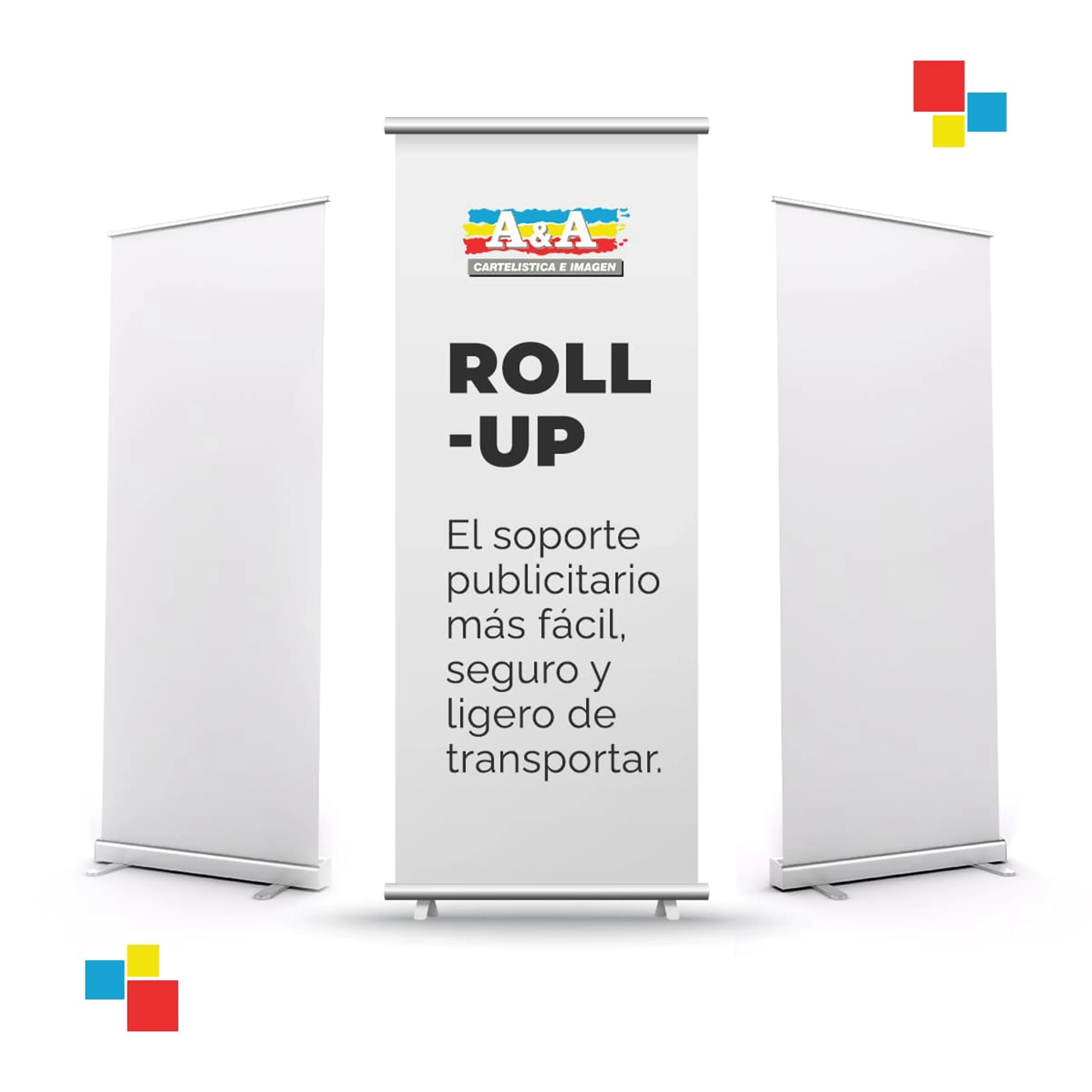 Porta Pendón Gráfico Roller ROLL10 ROLL20 - Foto 1