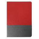 Cuaderno - Libreta Tapa Simil Cuero PU Bicolor N53 - Foto 1