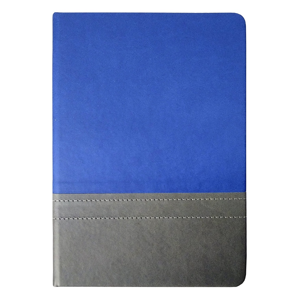 Cuaderno - Libreta Tapa Simil Cuero PU Bicolor N53 - Foto 2