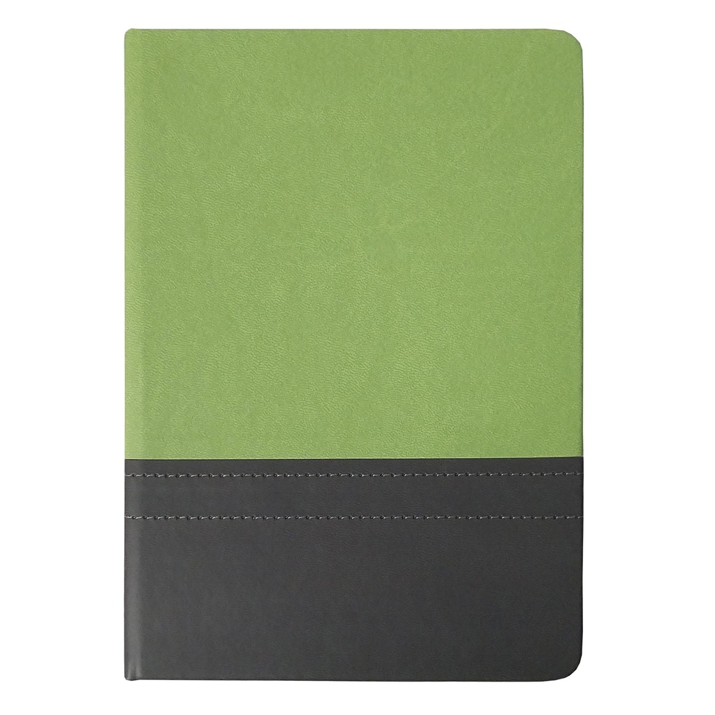 Cuaderno - Libreta Tapa Simil Cuero PU Bicolor N53 - Foto 4