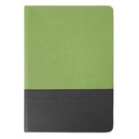 Cuaderno - Libreta Tapa Simil Cuero PU Bicolor N53 - Foto 4