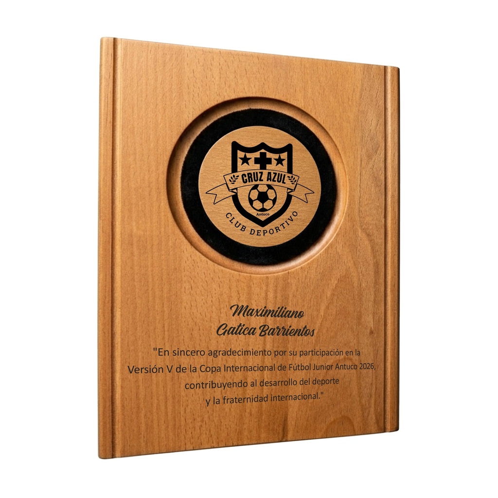 Galvano Madera Retablo Rauli Circulo - Foto 3