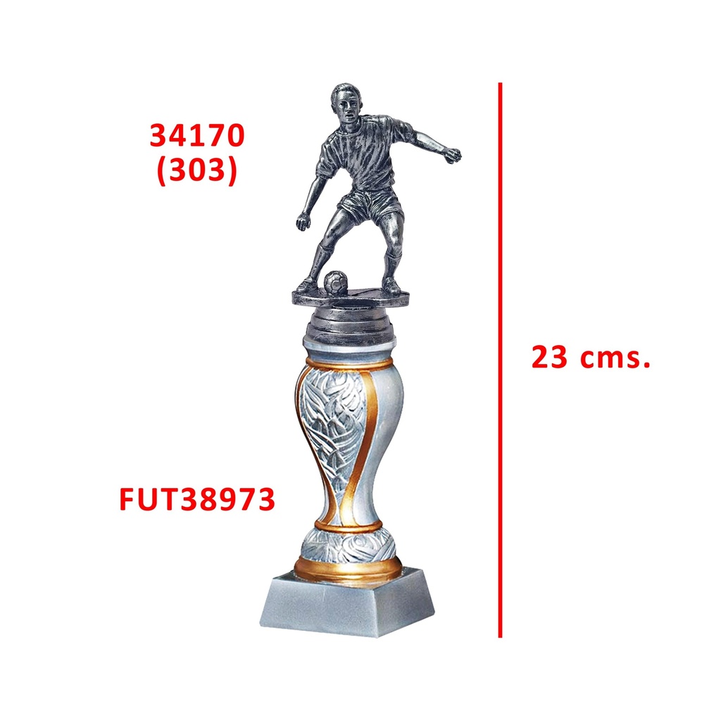Trofeo Resina y Figura Plástica FUT 02 FUT01 FUT03 - Foto 3