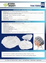 Set de 100 Cofias (Gorros) Desechables 30g/m2 - Foto 6