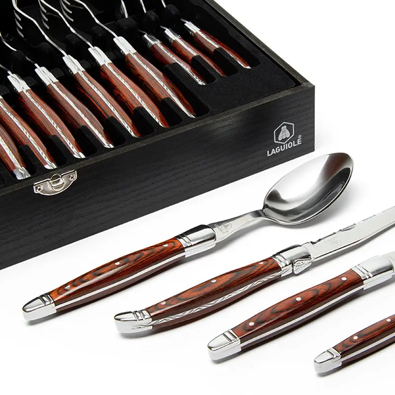 [99030500300062062000] Set De Mesa X16 Piezas Laguiole -[99030500300]a - foto 7