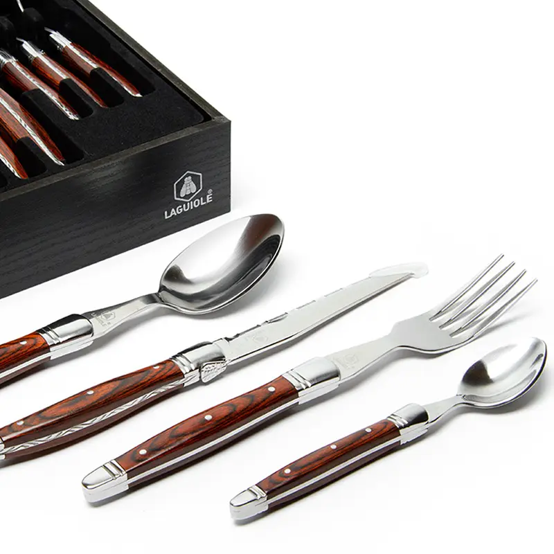 [99030500300062062000] Set De Mesa X16 Piezas Laguiole -[99030500300]a - foto 9