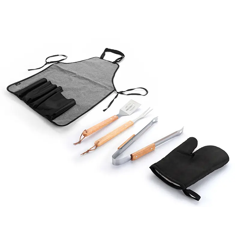 [99030777425D54D54D17] Set Bbq Delantal Grill -[99030777425]a - foto 6