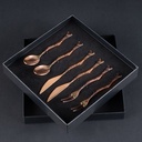 Deluxe Set de Cubiertos encobrizados para cóctel - Foto 2
