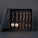 Deluxe Set de Cubiertos encobrizados para cóctel - Foto 4