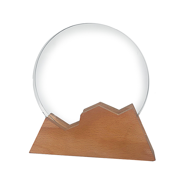 Galvano Cristal Base de Madera BLAS 25 - Foto 1