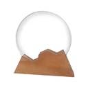 Galvano Cristal Base de Madera BLAS 25 - Foto 1