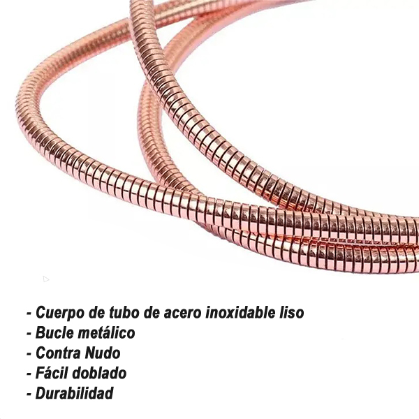 Cable Conector Lightning Apple T64 ENCOBRIZADO - Foto 3