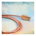 Cable Conector Lightning Apple T64 ENCOBRIZADO - Foto 6