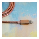 Cable Conector Lightning Apple T64 ENCOBRIZADO - Foto 7
