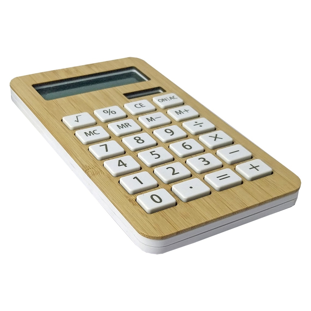 Calculadora Bamboo Solar 10 Dígitos T75 - Foto 1