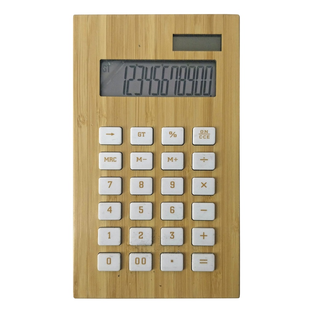Calculadora Bamboo Solar 12 Dígitos T76 - Foto 1