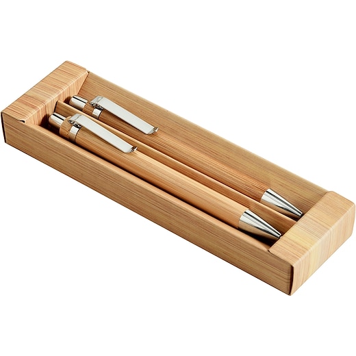 Set Bolígrafo Portaminas Bamboo B92 - Foto 5