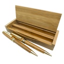 Set Bolígrafo Portaminas Bamboo B7 - Foto 1