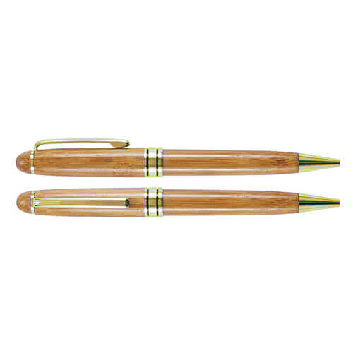 Set Bolígrafo Portaminas Bamboo B7 - Foto 2