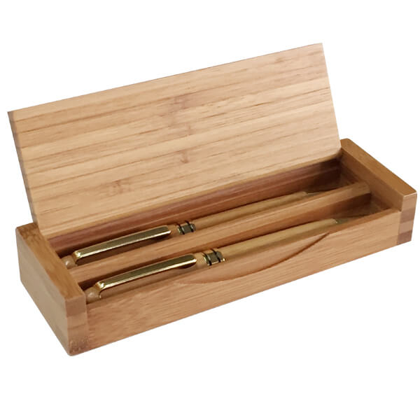 Set Bolígrafo Portaminas Bamboo B7 - Foto 4