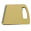 Set Cuaderno - Libreta - Memo set Tapa Cartón + Bolígrafo N16 - Foto 1