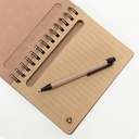 Set Cuaderno - Libreta - Memo set Tapa Cartón + Bolígrafo N20 - Foto 3