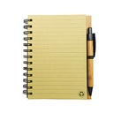 Set Cuaderno - Libreta Tapa Bamboo + Bolígrafo N30 - Foto 2