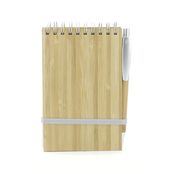 Set Cuaderno - Libreta Tapa Bamboo + Bolígrafo N29 - Foto 2