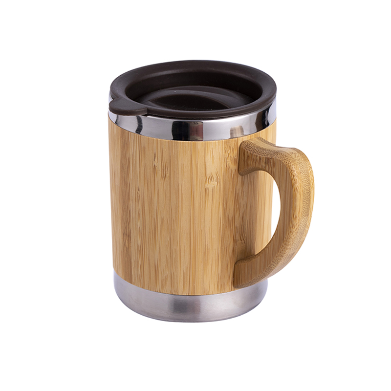 Mug Tazón Bamboo / Acero Inoxidable M1 - Foto 5