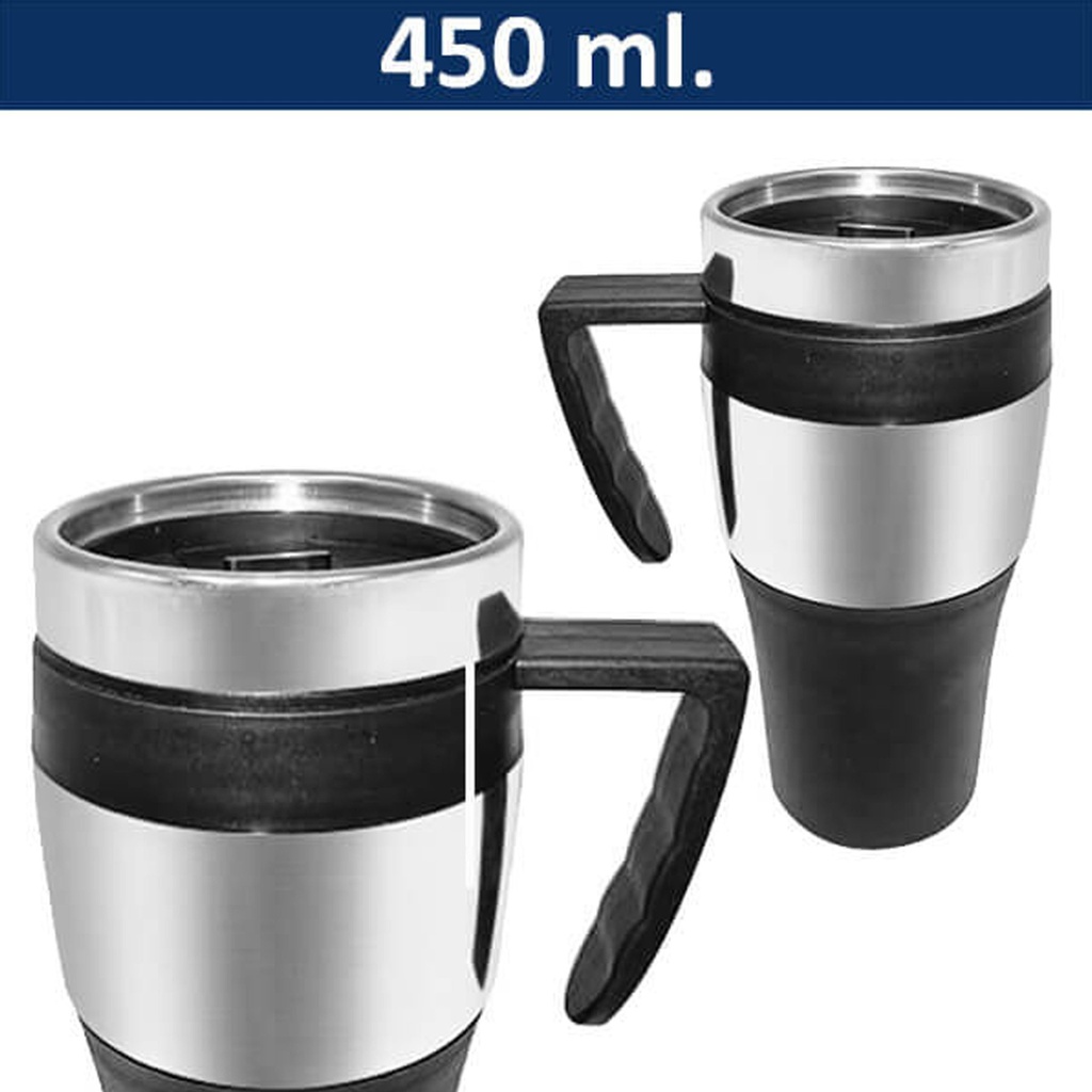 Mug Tazón Acero Inoxidable M12 - Foto 1