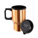 Mug Tazón Acero Inoxidable / Plástico PVC M58 ENCOBRIZADO - Foto 2