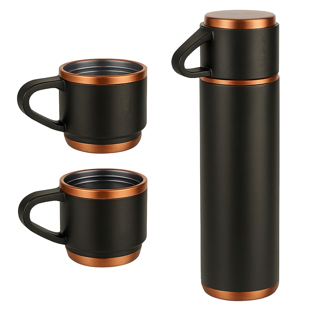 Set Botella TERMO Acero Inoxidable Térmica M78 - Foto 1