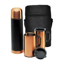 Set Botella Acero Inoxidable Térmica + mugs M74 ENCOBRIZADO - Foto 1