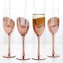 Set de 4 Copas Champagne ENCOBRIZADO M85 - Foto 8