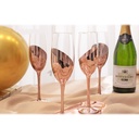 Set de 4 Copas Champagne ENCOBRIZADO M85 - Foto 9