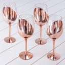 Set de 4 Copas de Vino ENCOBRIZADO M87 - Foto 4