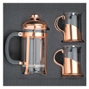 Set de Cafetera Francesa y Tazas ENCOBRIZADO M82 - Foto 1