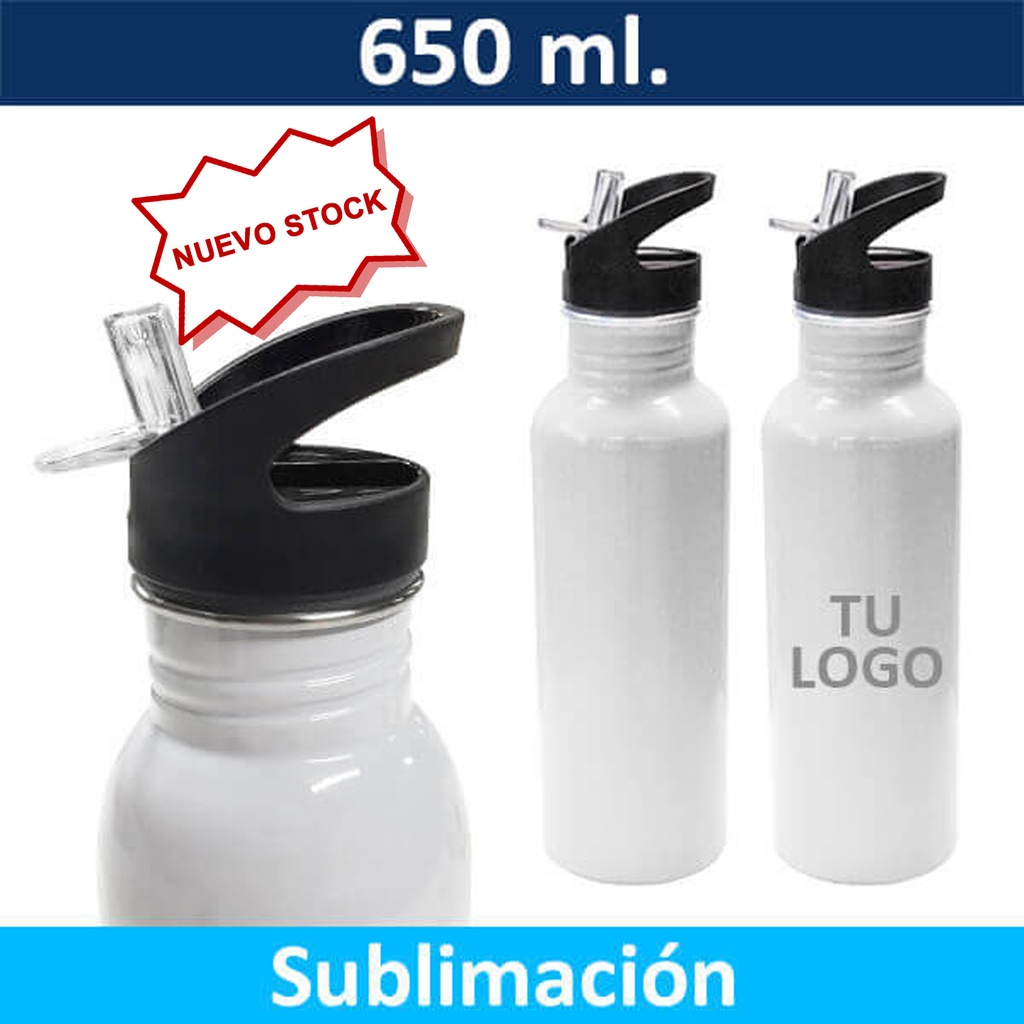 Botella Sublimable Acero Inoxidable | Tara Publicidad Chile