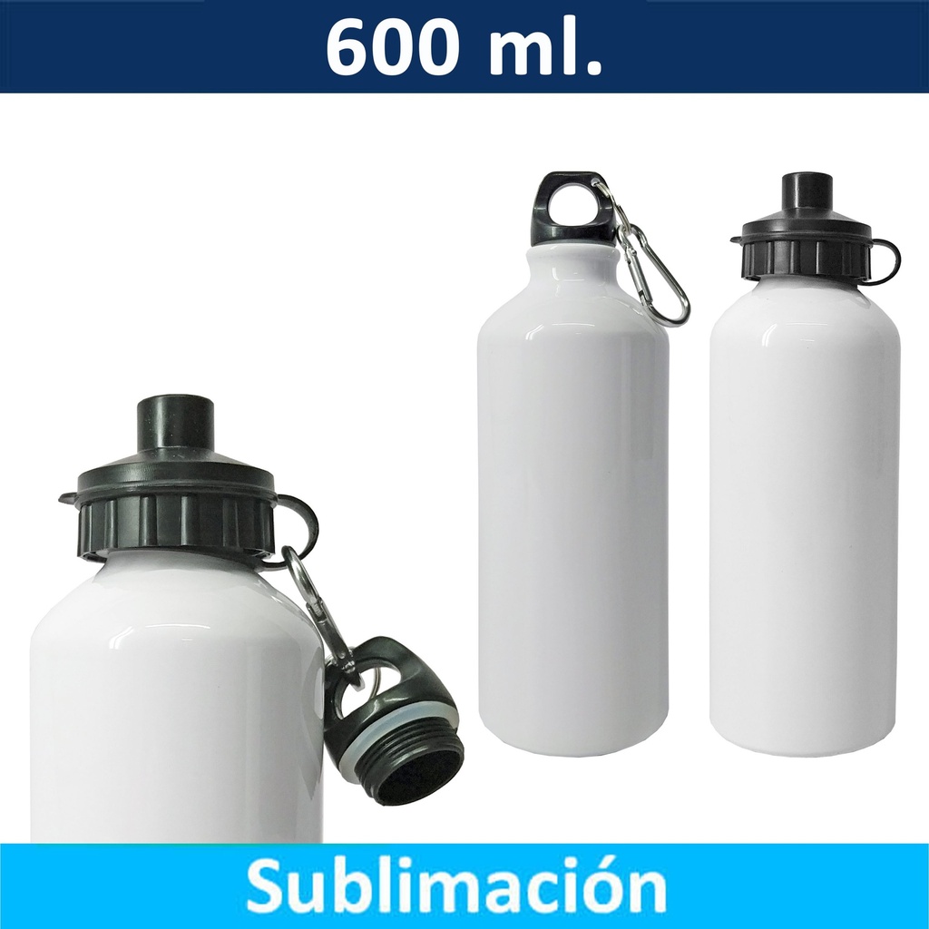 Botella Aluminio Sublimable M49 | Tara Publicidad Chile