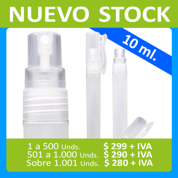 Dispensador Spray EM10 10 Ml | Belleza | Tara Publicidad