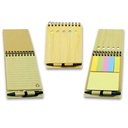 Set Memo Set Tapa Bamboo + Boligrafo N7 -[601060711]b