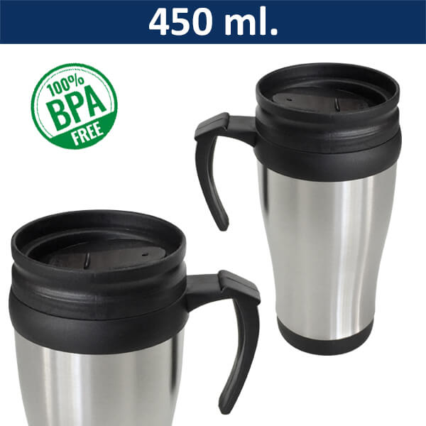 Mug Tazón Acero Inoxidable M10 | Tara Publicidad