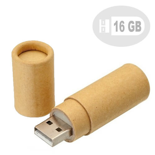 Pendrive Ecológico Tubo PD9 | Tara Publicidad Chile