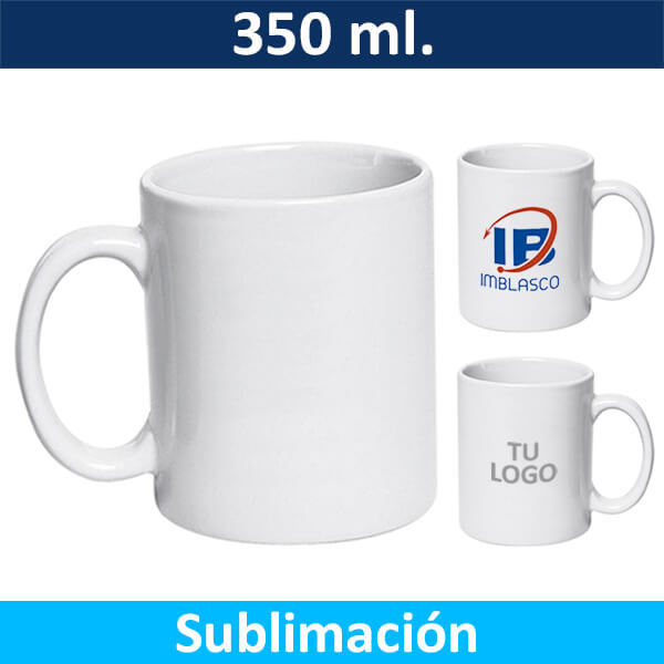 Mug Tazón Cerámica Sublimación Con Caja 99223 | Tara Publicidad