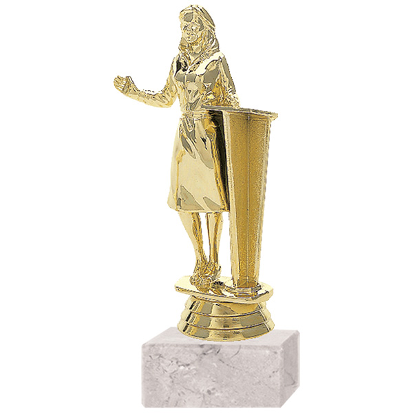 Trofeo Plástico Debate Femenino Rp-5010 | Trofeos | Tara Publicidad