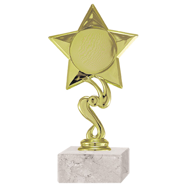 Trofeo Plástico Estrella Rp-8010 | Tara Publicidad Chile