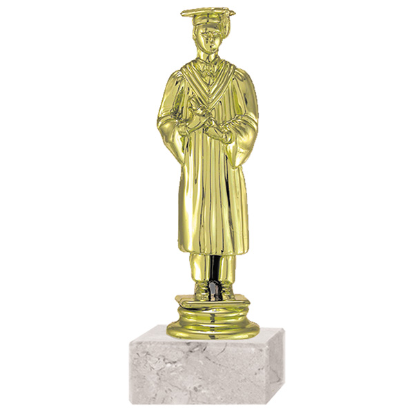Trofeo Plástico Graduación Masculino Rp-8063 | Tara Publicidad