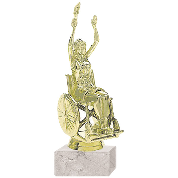 Trofeo Plástico Paraolímpico Femenino Rp-6002 | Tara Publicidad