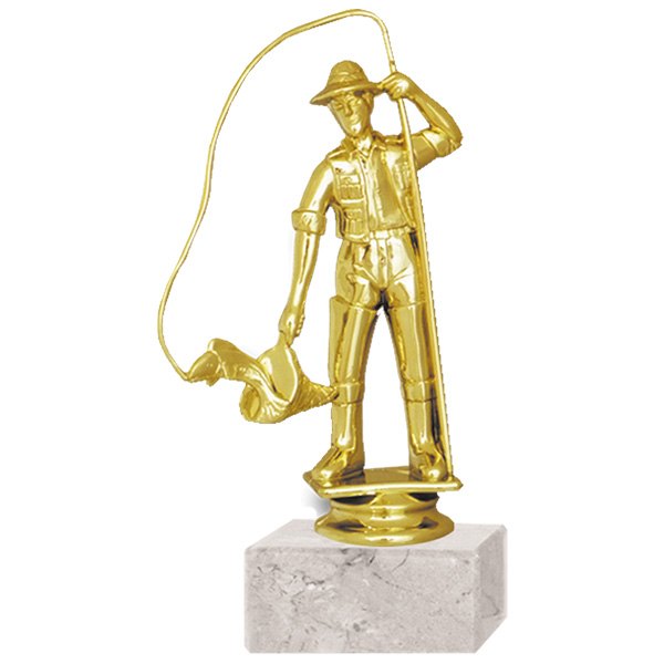 Trofeo Plástico Pescador Rp-8070 | Tara Publicidad Chile