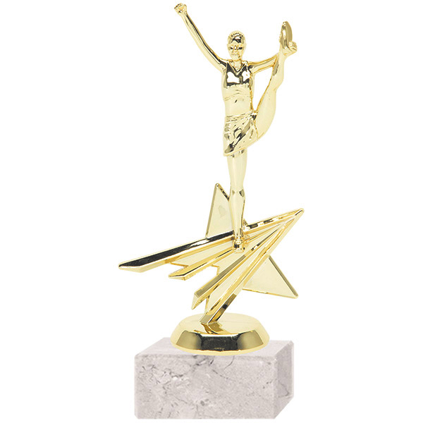 Trofeo Plástico Porrista Estrella Rp-2506 | Tara Publicidad Chile